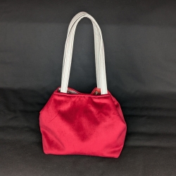 Sac Pyramide "Rouge Baiser"