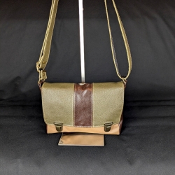 Sac Cartable Cuir "Forêt"