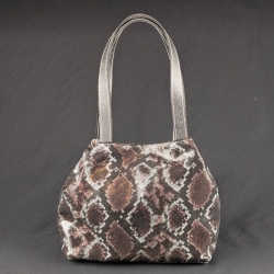 Sac Pyramide cuir,motifs...