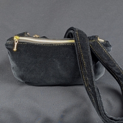 Sac Mini "velours noir"