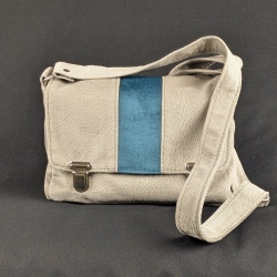 Sac Cartable suédine beige